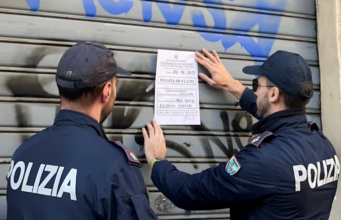 Torino, polizia setaccia locali nel quartiere Crocetta