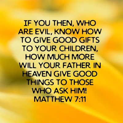 Awesome Catholic Bible Verses Of Promises Mathew 7:11