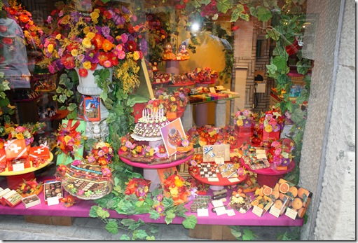 Day 1 sweet shop in Zurich
