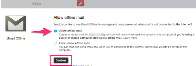 how to use Gmail offline