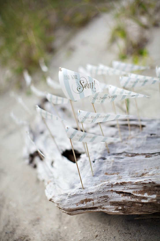 Nautical Wedding Ideas Decor Escort Cards Favors nautical wedding ideas