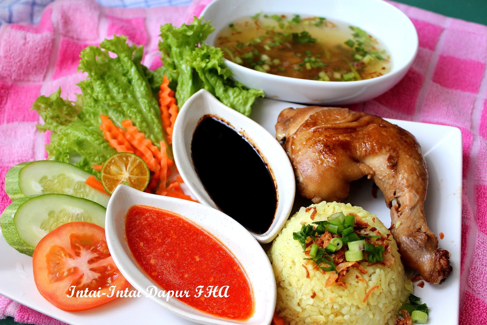 Intai-Intai Dapur FHA: NASI AYAM HAINAN