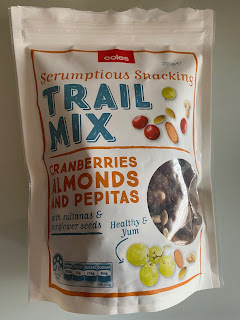 coles trail mix cranberries almonds and pepitas
