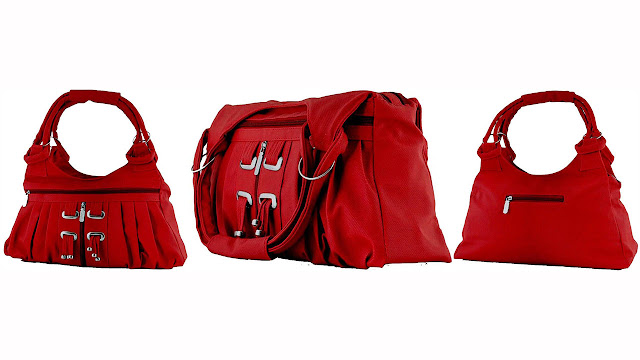 Jacy London Shoulder Bag  (Red)