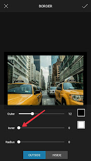 Cara Menambahkan Border ke Foto di PicsArt