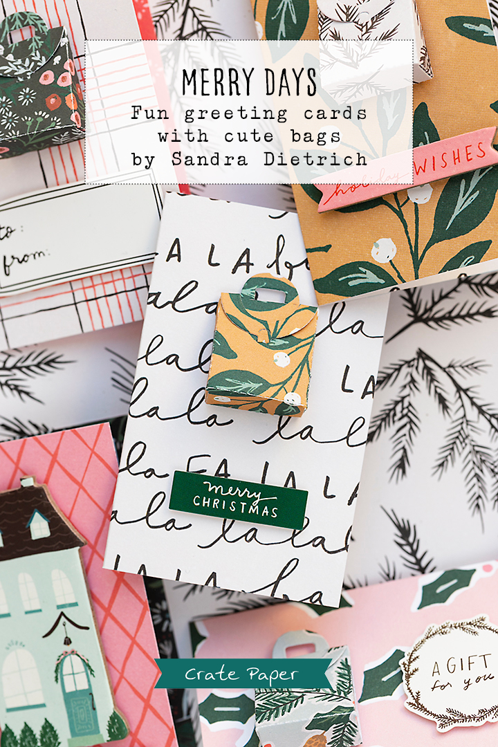  Hello and welcome to a new blog post here on Braun'sche Unterführung Crate Traktat | Fun Greeting Cards with A Bag | Merry Days