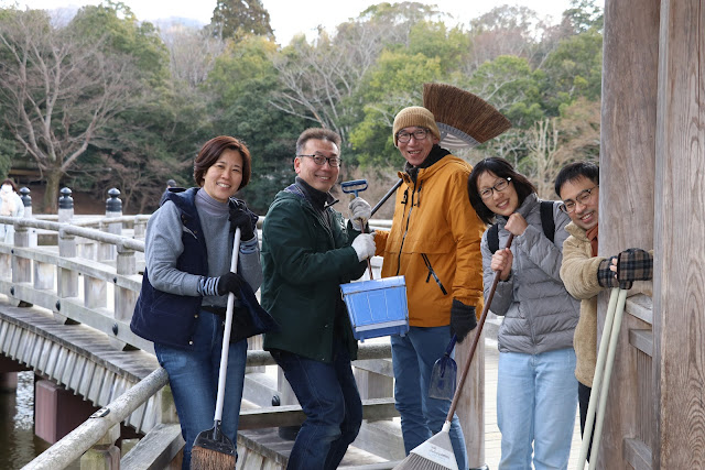 奈良公園清掃活動