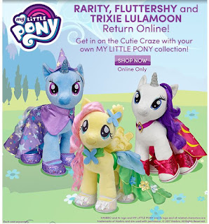 Trixie, Fluttershy & Rarity Back at Build-a-Bear