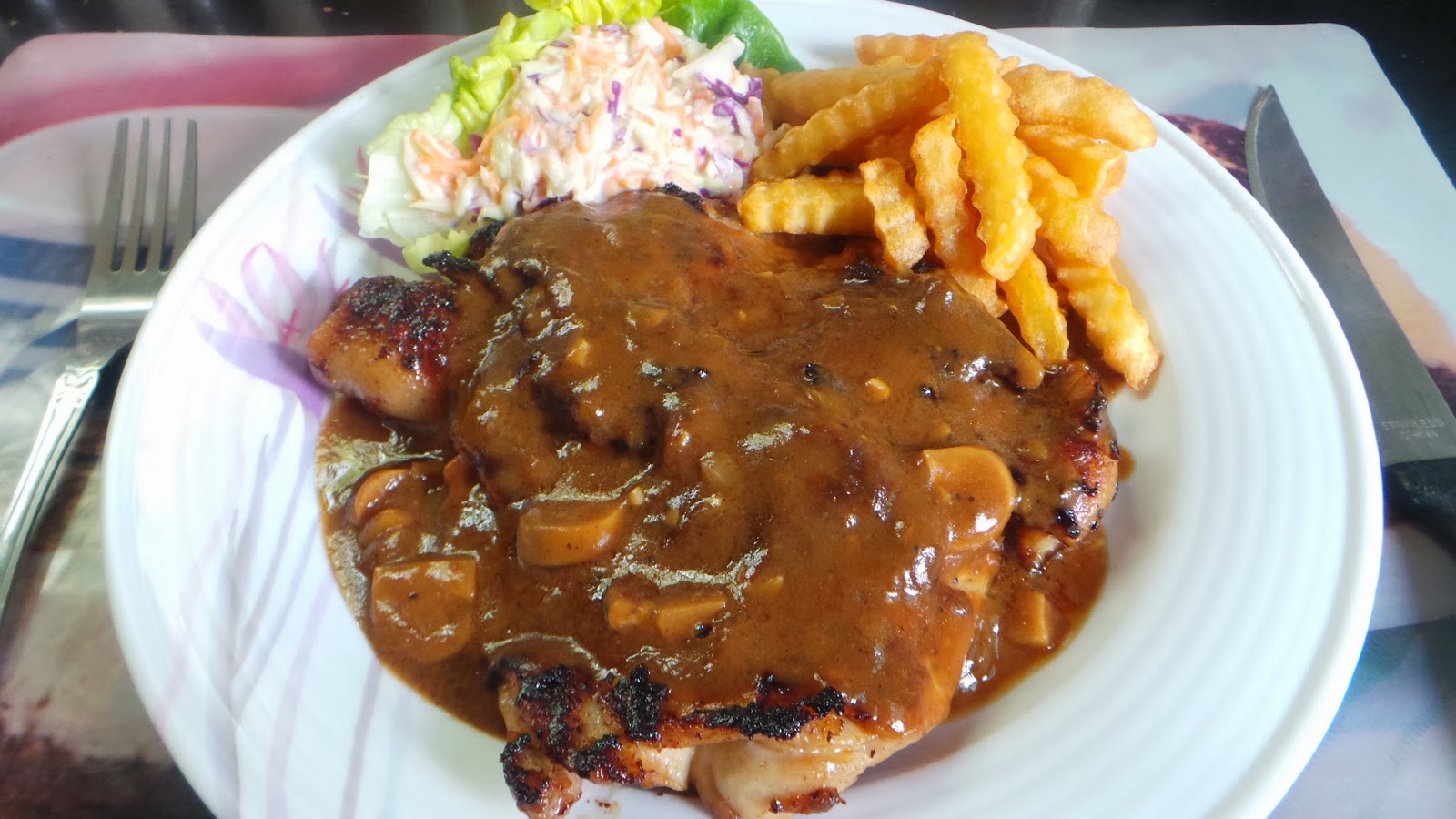 RESEPI CIKGU ANI: CHICKEN GRILLED WITH BLACKPEPPER 