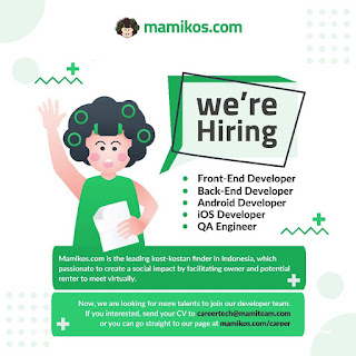 Lowongan Kerja - Job Vacancy : Mamikos