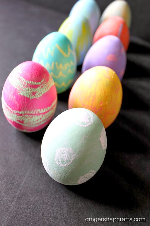 chalkboard eggs