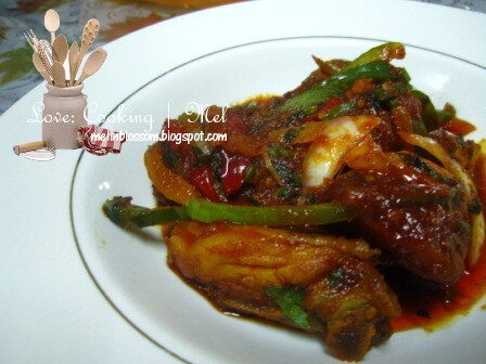 Melinblossom: Ayam Masak Merah