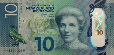 10 New Zealand Dollars