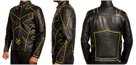 Gambar Jaket Kulit Domba Wolverine X-Men