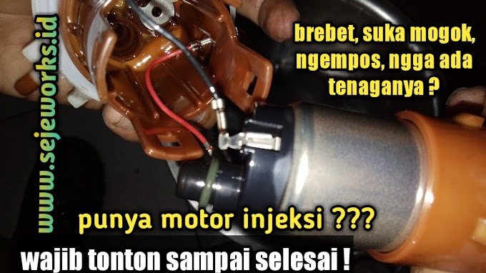 Cara Memperbaiki dan Memasang Fuel Pump yang Rusak Pada Motor Beat FI