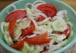 GRANDMA’S CUCUMBER SALAD