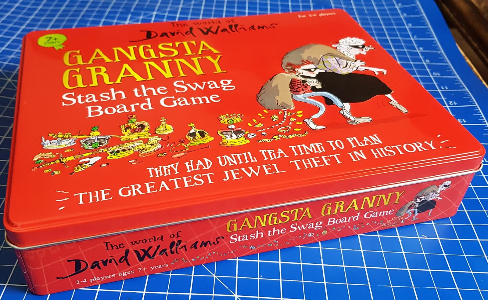 The Brick Castle Gangsta Granny Board Game Review And Giveaway Age 7 Sent By Paul Lamond Games