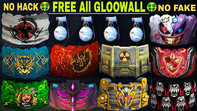 Free Fire 5 Gloo Wall Skin Get 100% Free | New Letest Trick 2020 | Gloo