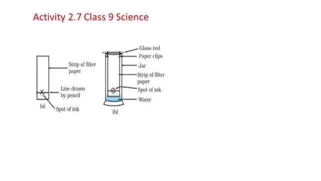 Activity 2.7 NCERT Class9 Science Is Matter Around Us Pure