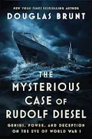 The Mysterious Case of Rudolph Diesel by Douglas Brunt (Book cover)