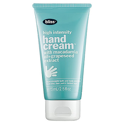 Bliss, Bliss hand cream, Bliss lotion, Bliss hand lotion, Bliss High Intensity Hand Cream, hand cream, lotion, hand lotion, moisturizer