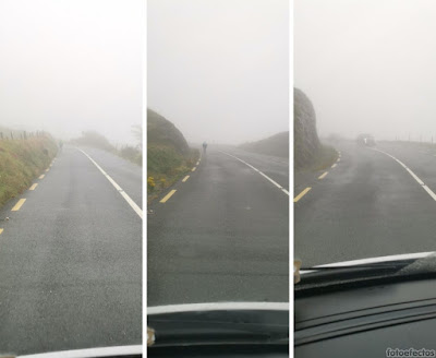 La niebla nos arruinó la visita al Anillo de Kerry.