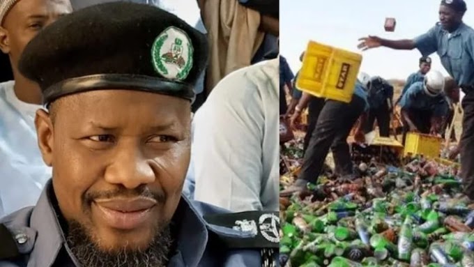 Hisbah Destroys 2.5 Million Bottles Of Alcohol In Kano