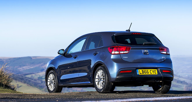 Kia Rio rear view