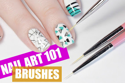 Nail Art Standard Brush Sizes 