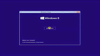 Cara Install Ulang Windows 8