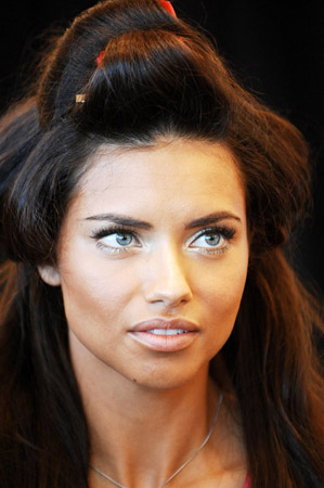 staci cole makeup. no makeup adriana lima