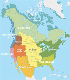 north american tribal map