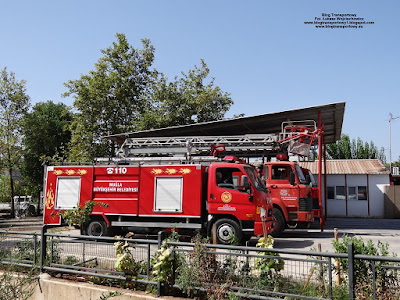 Hyundai Mighty i BMC Fatih, straż pożarna, Marmaris