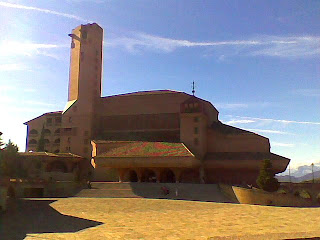 El Templo del Santuario de Torreciudad (Somontano, Huesca, Aragón, España)