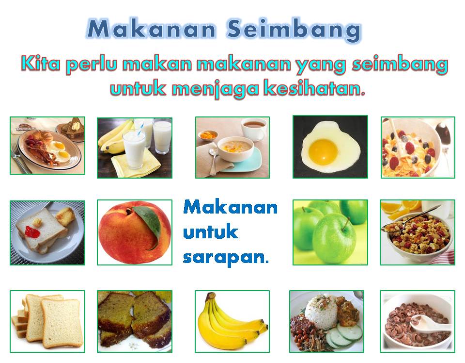 Keperluan Asas Manusia Makanan  Seimbang 