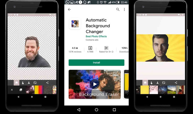 Super Cepat 5 Aplikasi  Edit  Background Foto  di  Hp  Android 