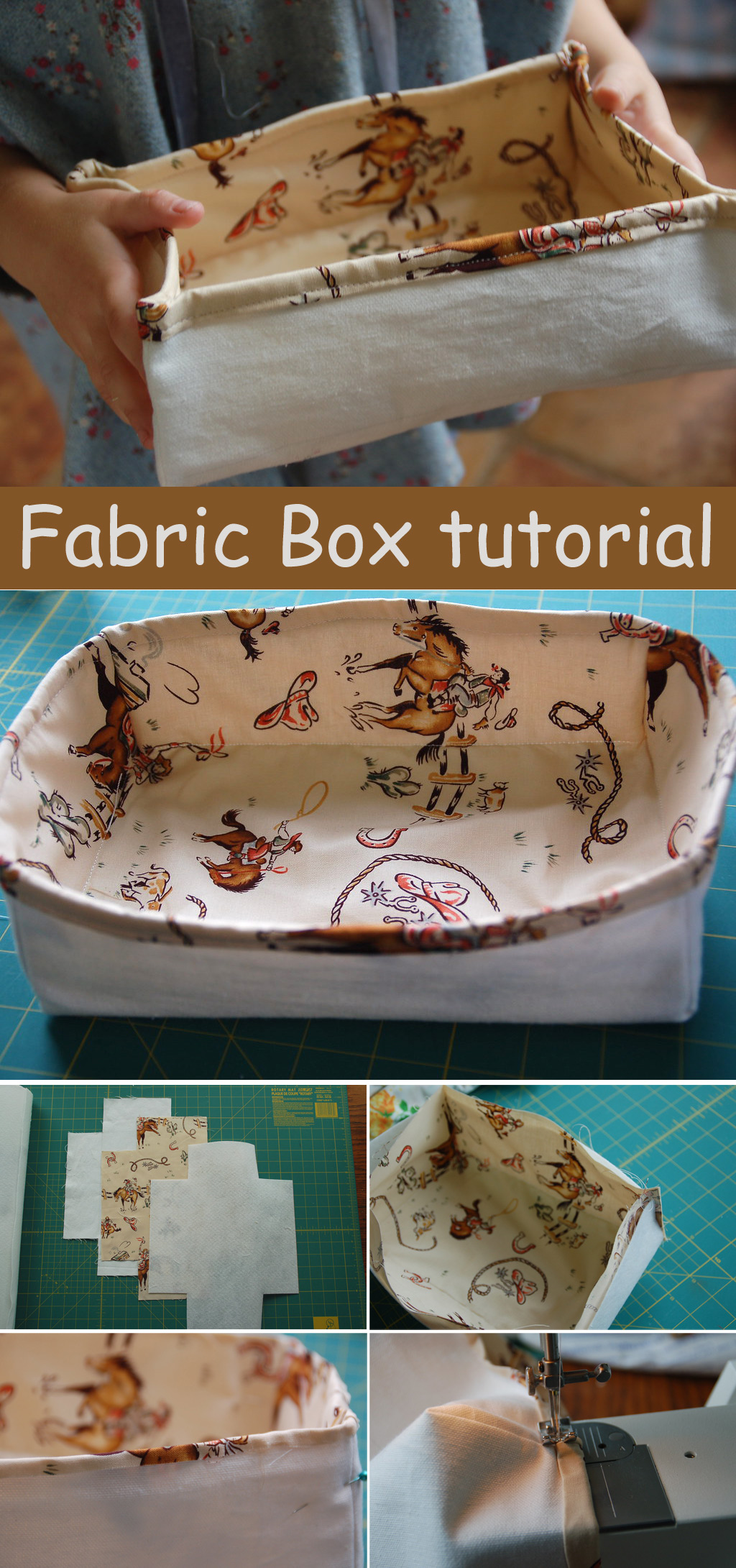 Fabric Box Tutorial