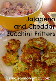 Jalapeno and Cheddar Zucchini Fritters Recipe