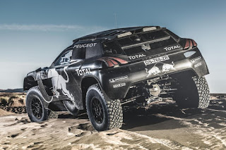 Peugeot 2008 DKR16 Rear Side