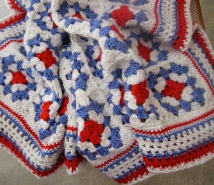 American Beauty Throw - Free Pattern