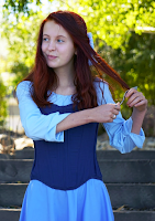  Ariel's Blue Sightseeing Dress Tutorial by Artfully Alexa