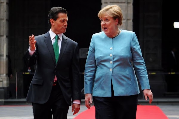   Angela Merkel le tunde a EPN, llama a que exista #LibertadDeExpresión en México
