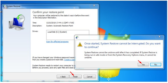 System Restore adalah salah satu fitur yang tersedia dalam Microsoft Windows yang bertujua Cara Melakukan System Restore di Windows 7, 8.1 dan 10 Lengkap dengan Gambar