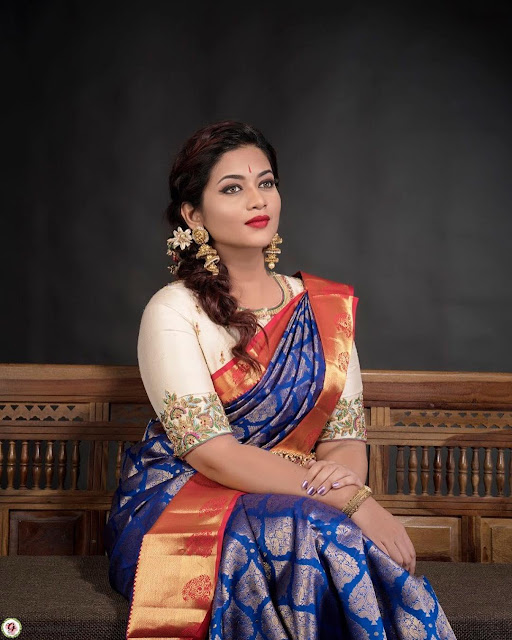 White Saree Blouse