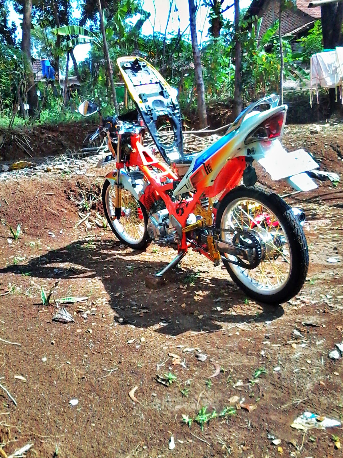 Satria Fu Facelift Modif