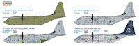 Italeri 1/48 C-130J C5 HERCULES (2746) Colour Guide & Paint Conversion Chart