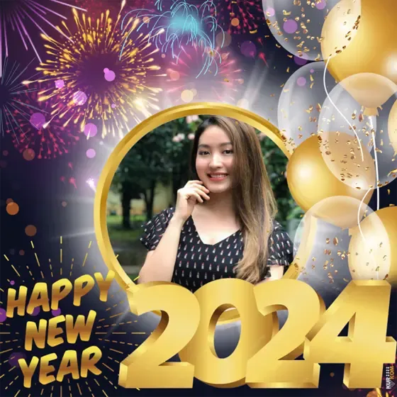 twibbon happy new year 2024