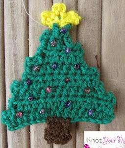 PATRON GRATIS APLIQUE ARBOL NAVIDAD DE CROCHET 3179