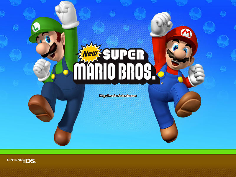 Wii. I got us Super Mario