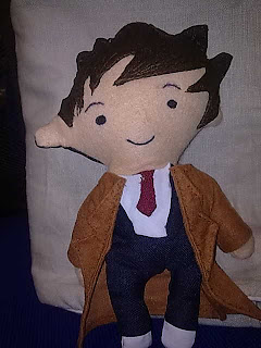 First attempt at 10th Doctor plushie
